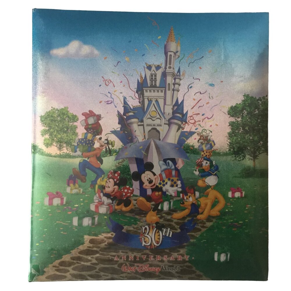 Disney photo album 30th anniversary Walt Disney World 40 pages Acid Free PVC Fre